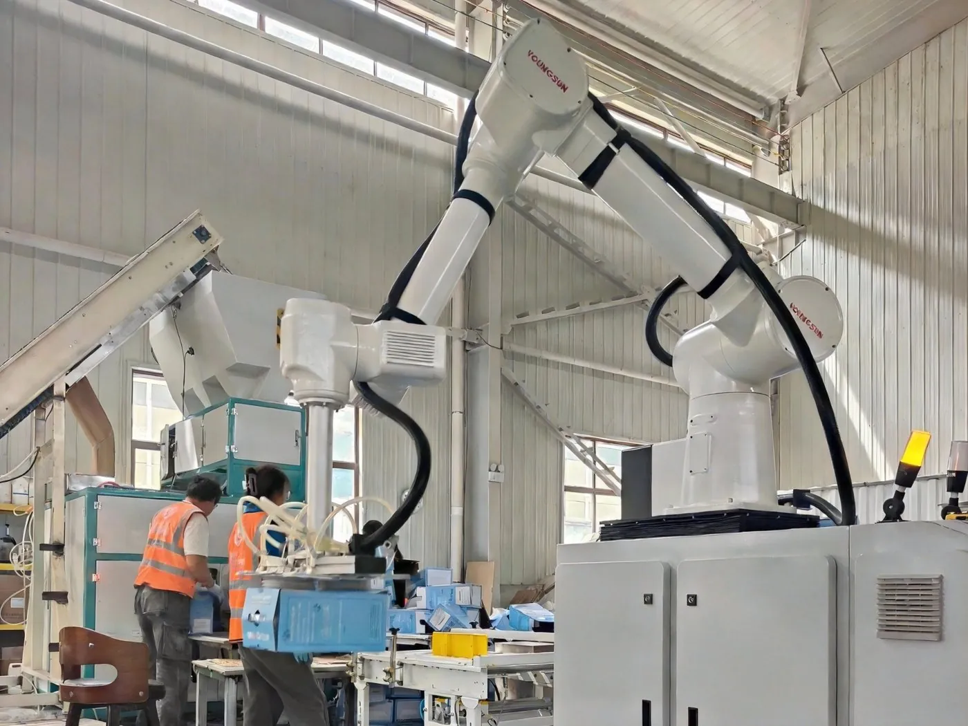 2024 full automation - robotic arms and automated production lines