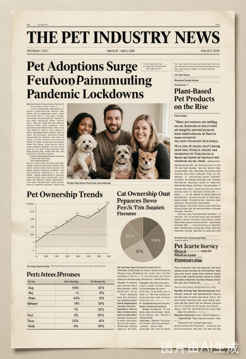 2020 pet economy news article that inspired Gormeet's founding
